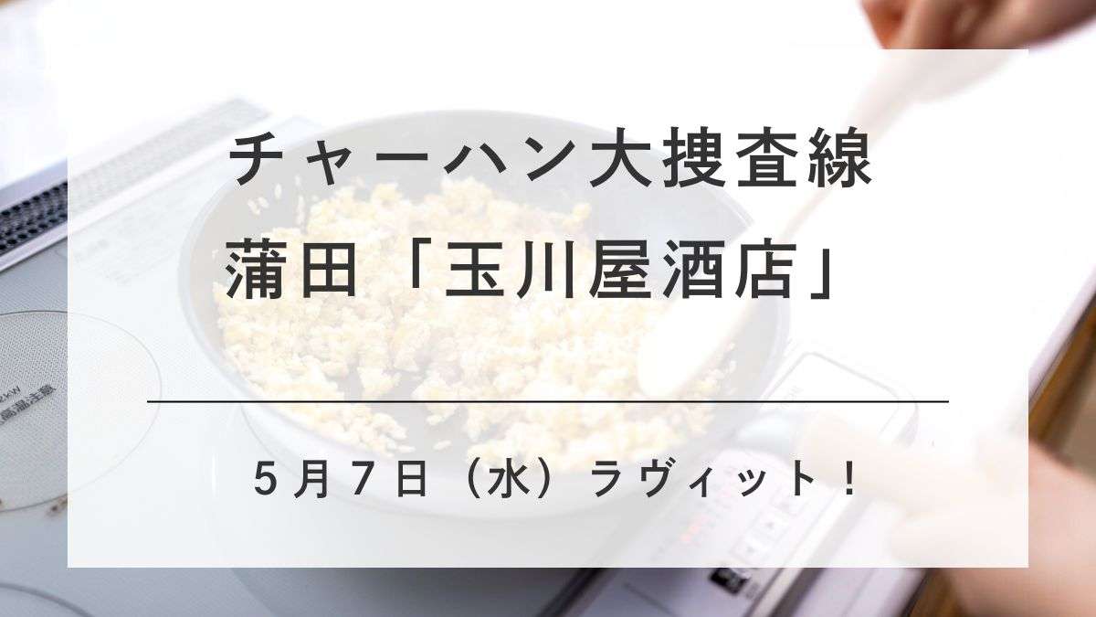 ラビットチャーハン刑事